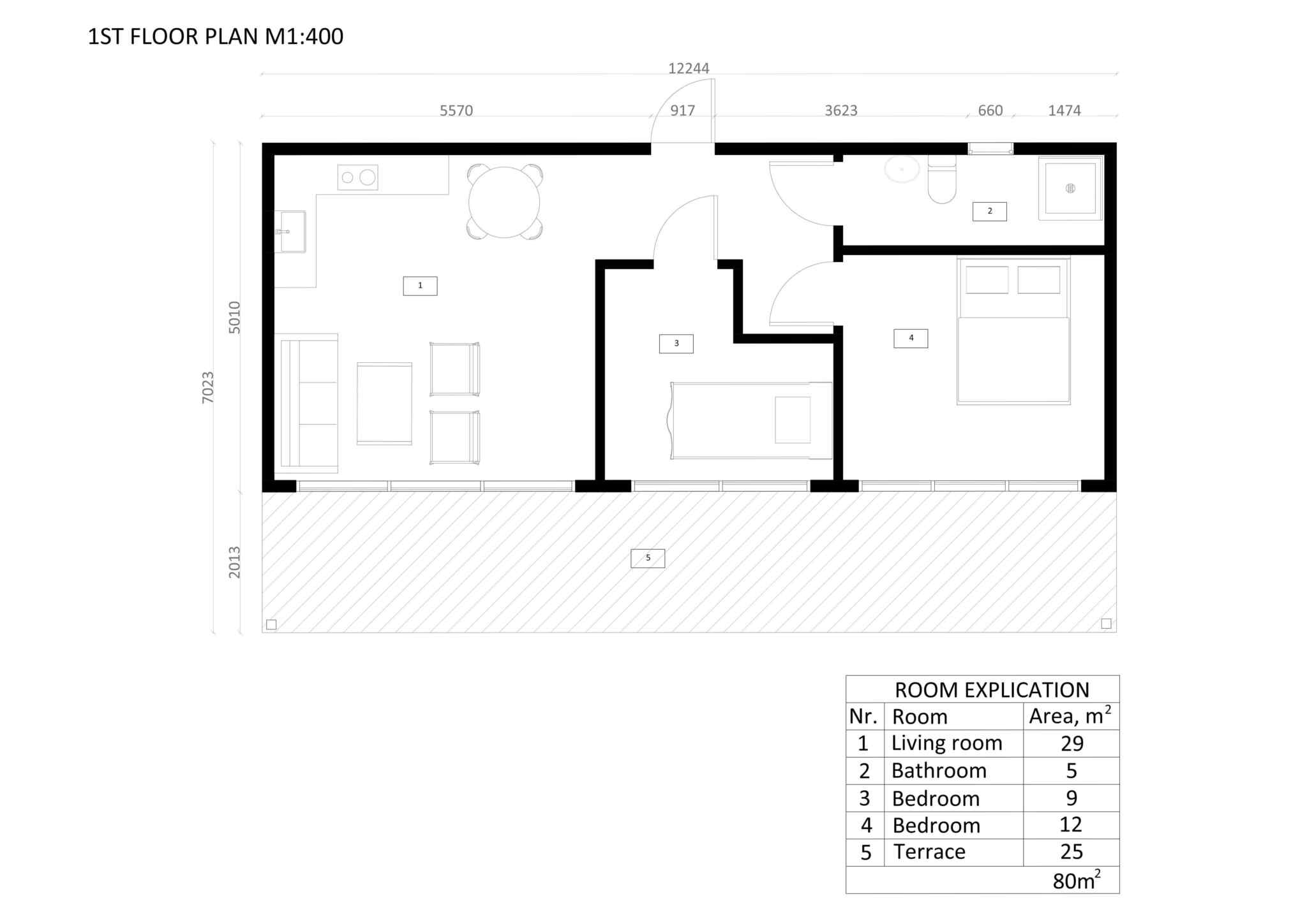 Modern SIP House Monaco, 80 m² siphouse