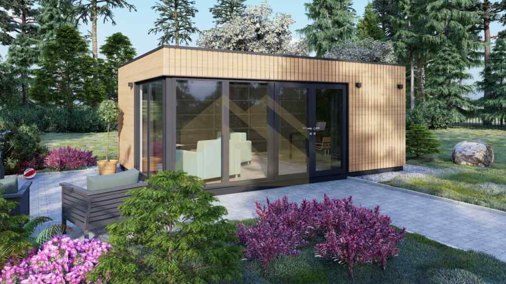 Insulated SIP Garden Room Marseille, 24 m² - siphouse