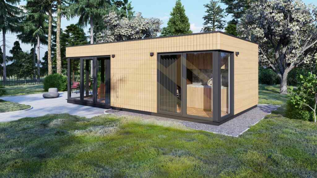 Insulated SIP Summer House Nice, 30 m² siphouse