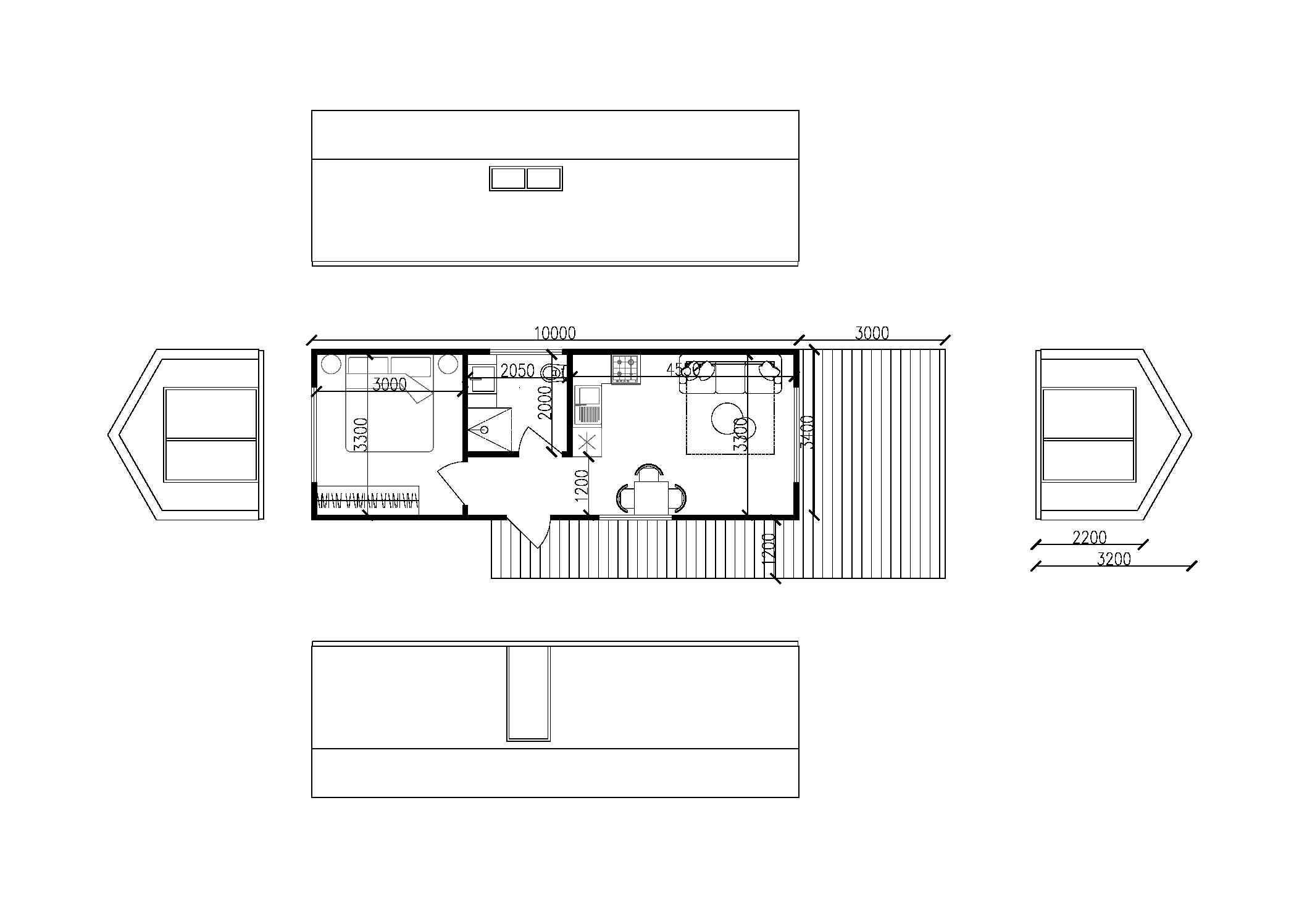 Insulated SIP Summer House Dzeus, 34 m² 1