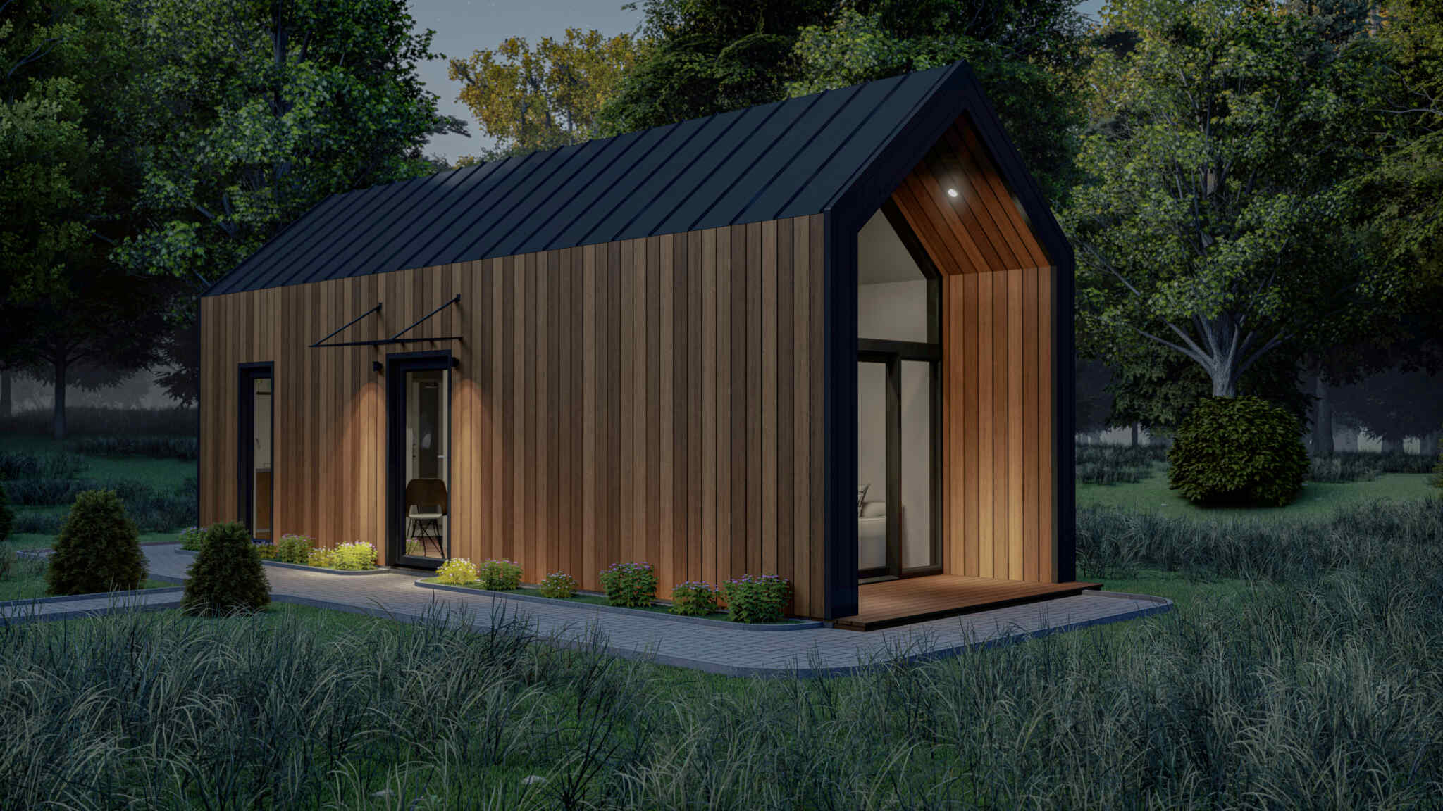 Insulated Summer House Poseidon, 35 m² siphouse