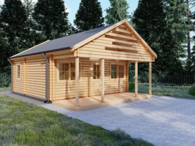 wooden house flat pack 44mm ptolemy 02