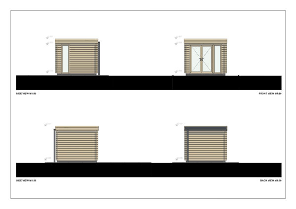 garden office room stephen facade