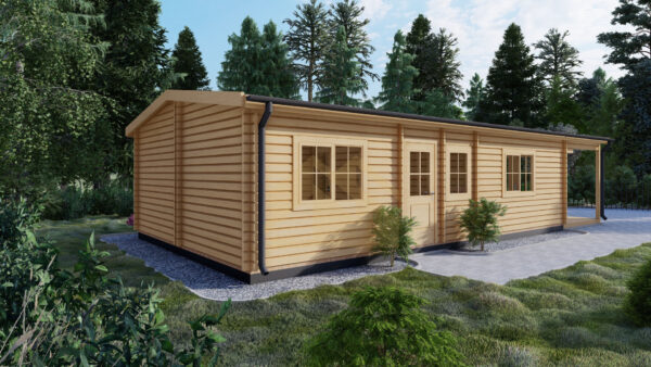 residential log cabin house bettles 44mmm 01