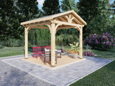 wooden outdoor gazebo teller 02