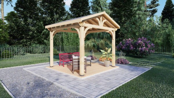 wooden outdoor gazebo teller 02