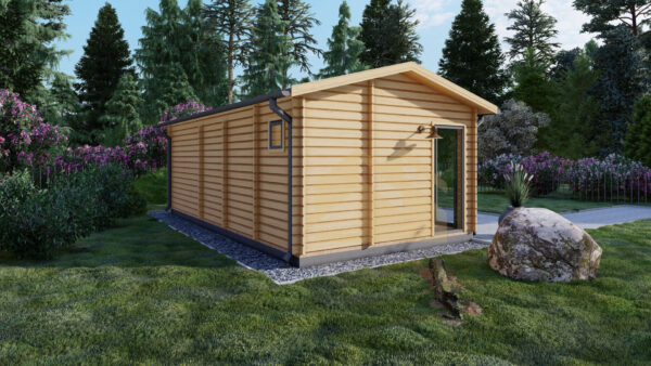 wooden summer house marion 44mm 01