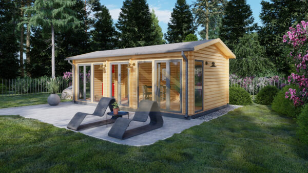 wooden summer house marion 44mm 03