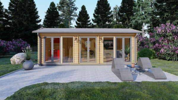 wooden summer house marion 44mm 04