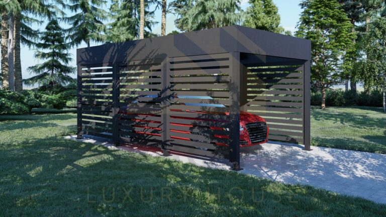 Carport Kit Oxnam, 16 m²