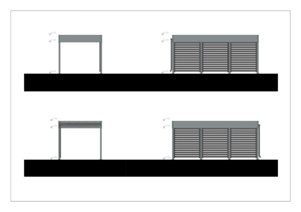 Carport Kit Oxnam, 16 m²