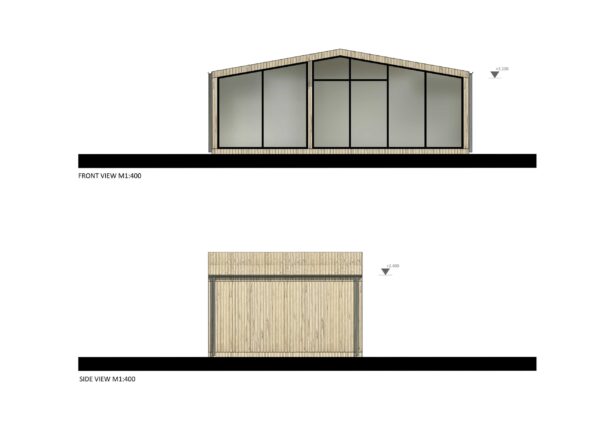 Contemporary Garden Office Doha, 34 m²