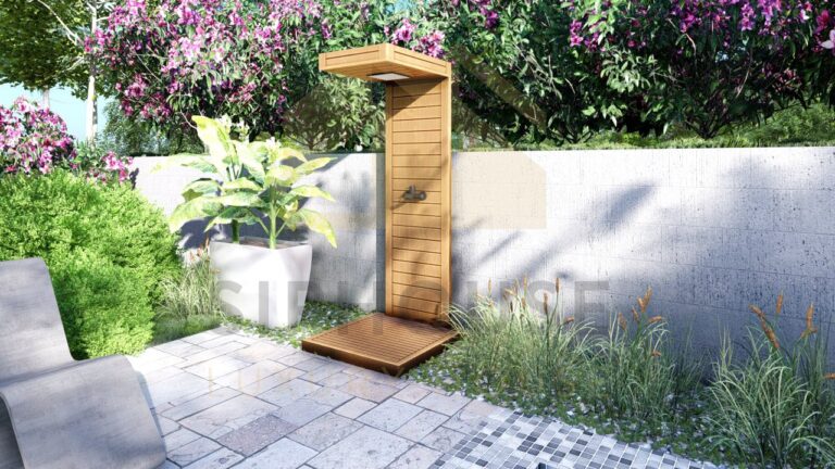 Freestanding Outdoor Shower Kit Morvah