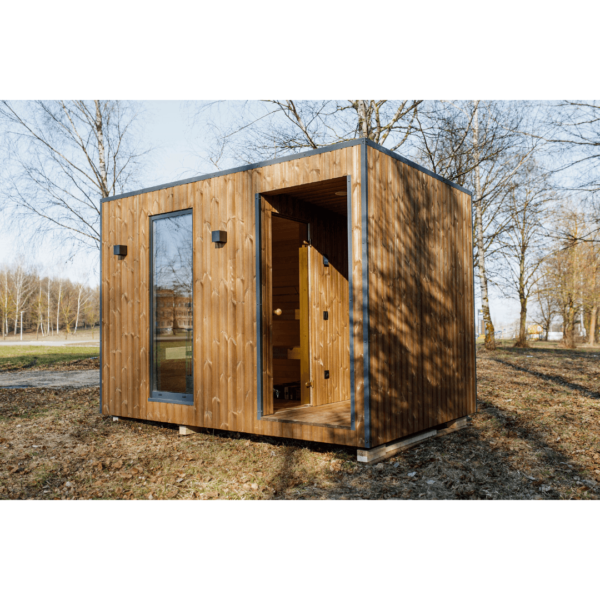Outdoor Sauna, 2.4M x 3.65M, Liege