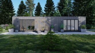 Prefabricated House Lars (SIP insulated) 62m²