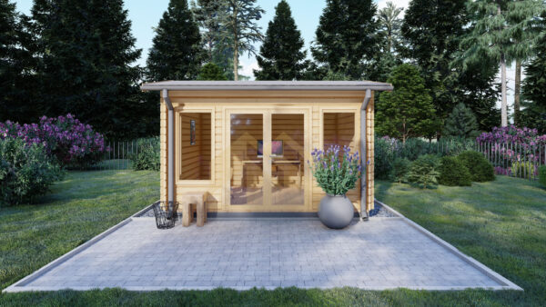 Wooden Office Sophie 44mm, 12 M²
