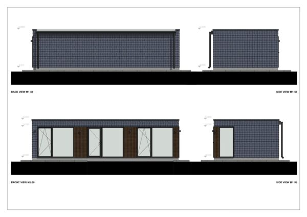 Prefabricated House Odin (SIP Insulated) 38 m²