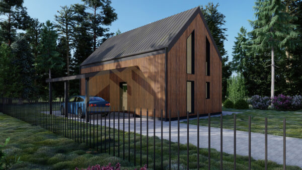 SIP House Kit Cross, 6×11, 80 M²