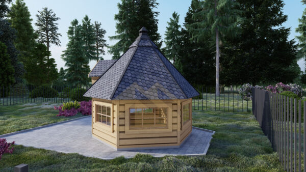 BBQ Hut Alaska 44mm, 2.3×2.7, 6M²
