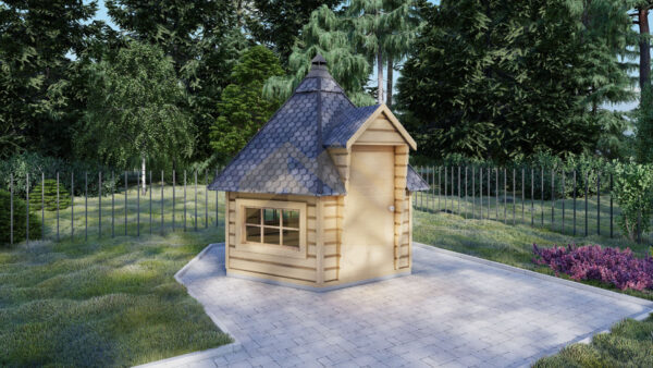 BBQ Hut Alaska 44mm, 2.3×2.7, 6M²