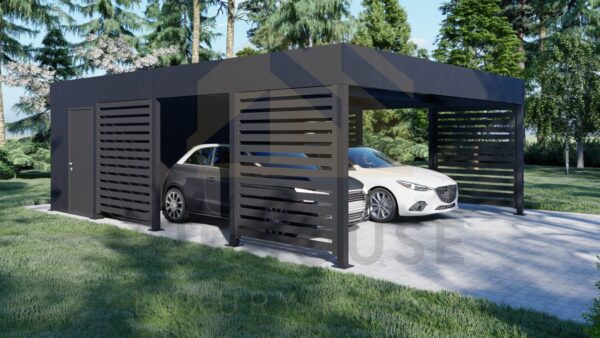 Carport With Shed Kit Elsdon, 44 m²