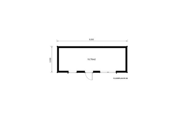 Modular House Coen, 24m²