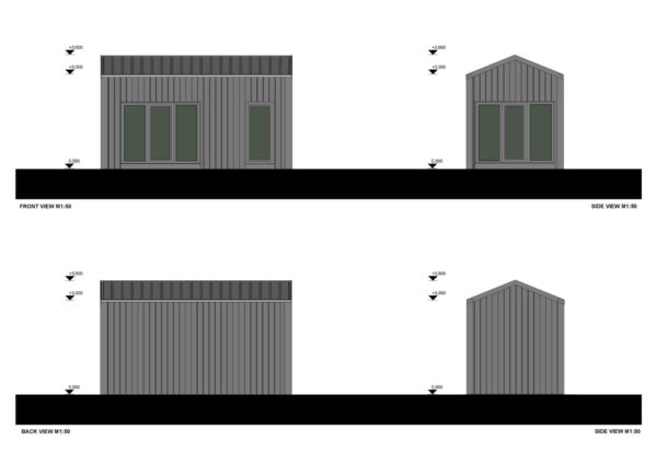 Modular House Harm, 18m²