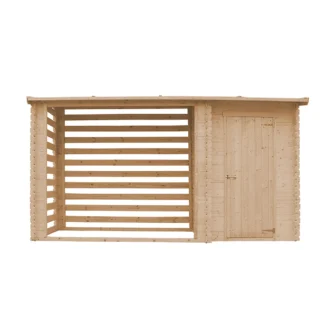 Firewood shed SH512 – 344 x 130 cm – 4 m2