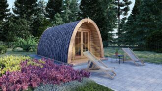 Garden Pod Eagle 44mm, 3×5,15 M²