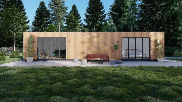 Prefabricated House Elske (SIP insulated) 62m²