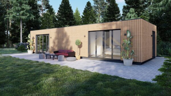Prefabricated House Elske (SIP insulated) 62m²