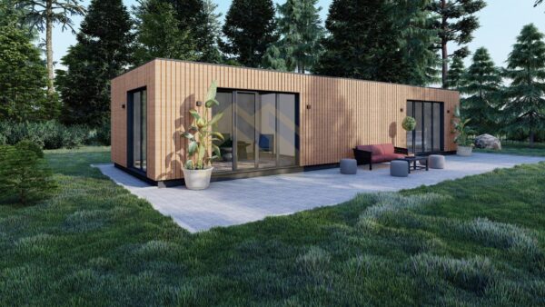 Prefabricated House Elske (SIP insulated) 62m²