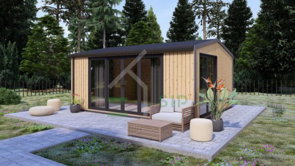 Wooden house Arjen (34 mm + cladding), 20m²