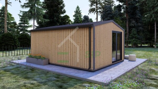 Wooden house Arjen (34 mm + cladding), 20m²