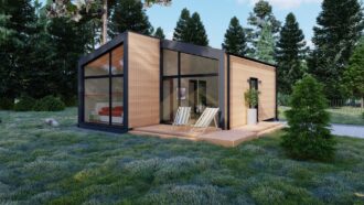 Prefabricated House Loki (SIP Insulated) 62m²