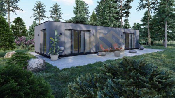 Prefabricated House Nadine (SIP insulated) 62m²