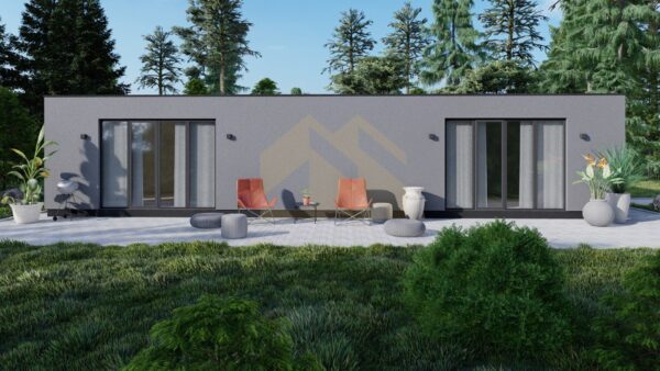 Prefabricated House Nadine (SIP insulated) 62m²