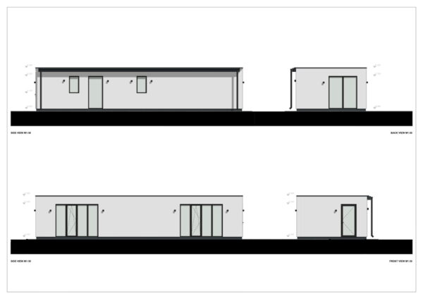 Prefabricated House Nadine (SIP insulated) 62m²