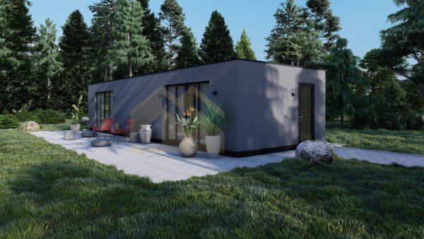 Prefabricated House Nadine (SIP insulated) 62m²