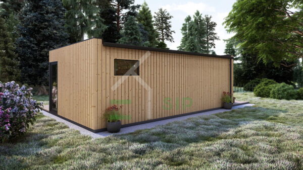 Granny Annexe Emma (34 mm + cladding), 30m²