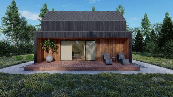Prefabricated House Thor (SIP Insulated) 62m²