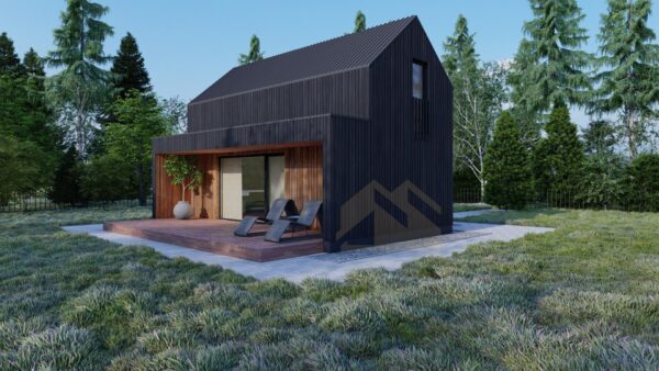 Prefabricated House Thor (SIP Insulated) 62m²