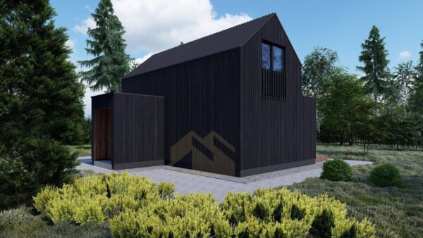 Prefabricated House Thor (SIP Insulated) 62m²