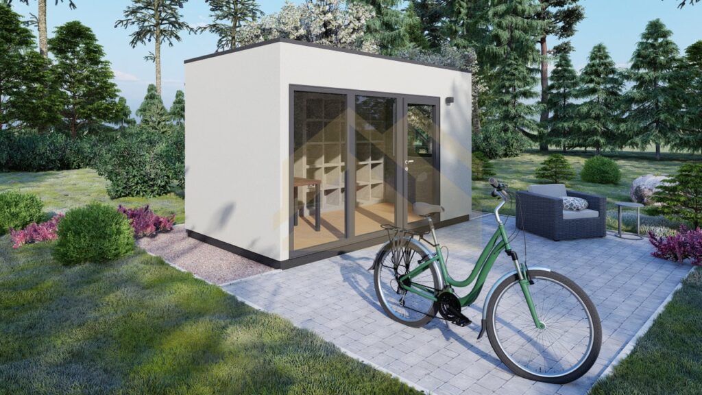 Sip Room Example Insulated SIP Garden Room Jamaica, 10 m² - siphouse