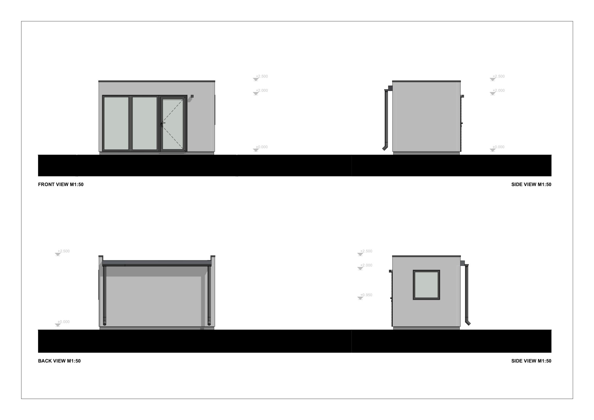 Sip Room Example Insulated SIP Garden Room Jamaica, 10 m² - siphouse