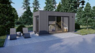 Insulated SIP Mobile Office Nurnberg, 11 m²