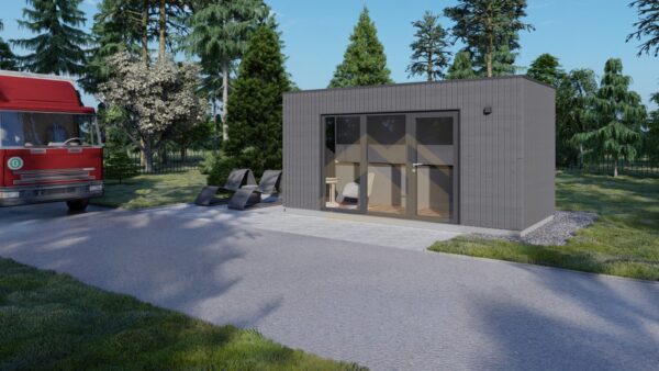 Insulated SIP Mobile Office Nurnberg, 11 m²