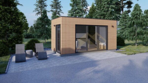 Insulated SIP Mobile Office Furth, 11 m²