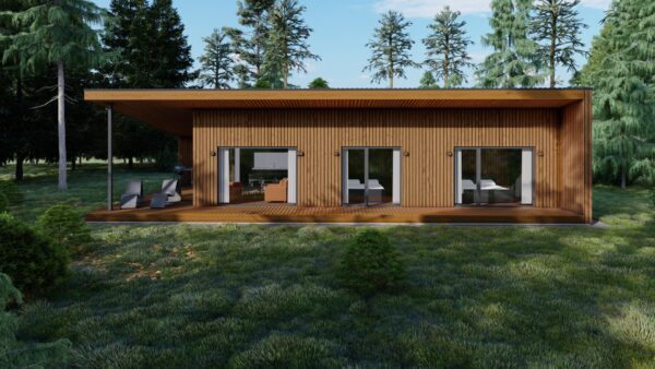 Insulated SIP House Caligula, 80 m²