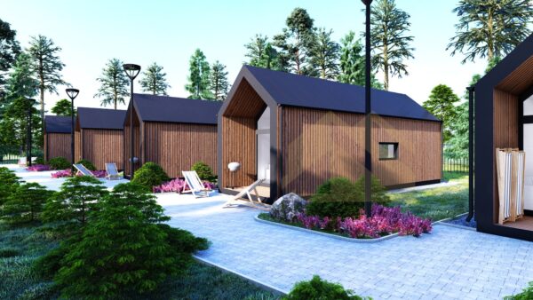 Insulated Summer House Cronus, 35 m²
